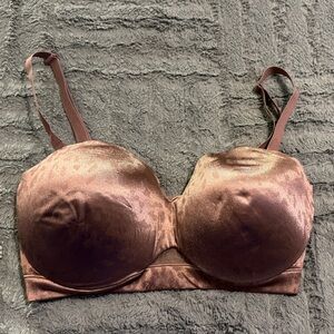 Cacique Lustrous Brown Bra